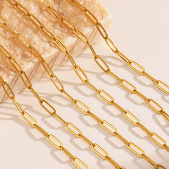 Cable Chain Necklace 18K